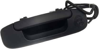 ya 10 9.16 baidi Rear Tailgate Handle w/Camera&Wiring Harness for Dodge for Ram 1500 2500 3500 Black