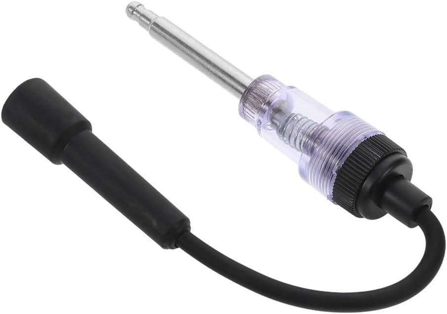 ya 11 9.14 zhengce 1Pc Inline Spark Plug Engine Ignition Tester Two Holes Diagnostic Detector