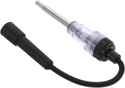 ya 11 9.14 zhengce 1Pc Inline Spark Plug Engine Ignition Tester Two Holes Diagnostic Detector