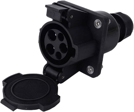 ya 4 8.14 Sturdy and J1772 Charging Inlet Socket 32 AMP for Electric Cars
