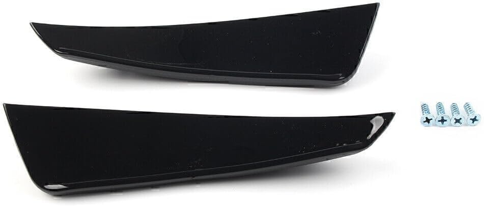 ya 4 8.14 Front Bumper Lip Splitter Fit for Mercedes-Benz A Class W176 A200 A45AMG 2016-2018