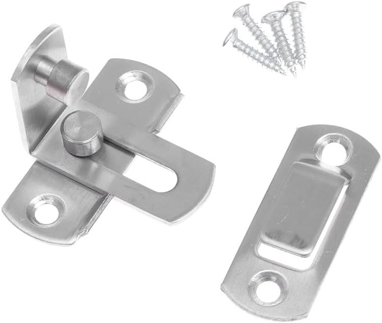 ya 26 10.21 baidi 2 PCS Door Buckle Lock Hardware Bolt Slide Locks for Doors Safety