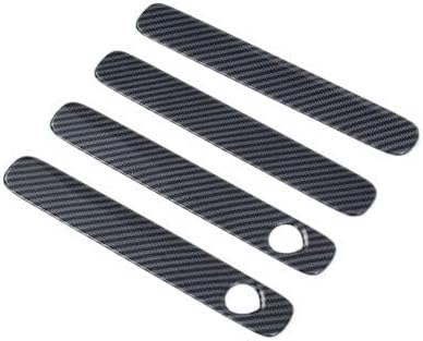 ya 2 8.15 for Mercedes-Benz for Smart #1 2023 Exterior Door Handles Carbon Fiber Trim 4PC