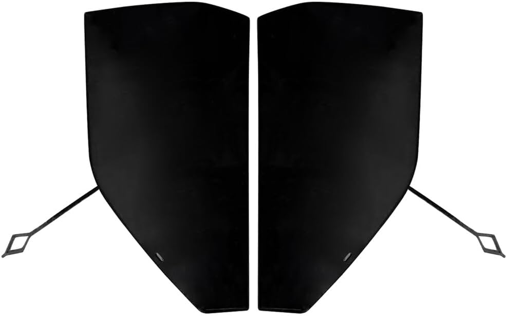 ya 27 10.13 baidi 2Pcs Left+Right Front Bumper Tow Hook Cap Cover Fit For 2023-2024 G28 3-Series