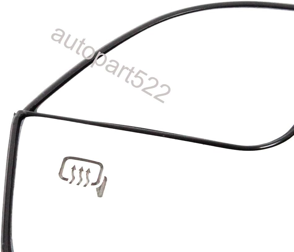 ya 2 8.15 for Lincoln MKZ 2013-2020 Left Side Heated Mirror Glass with Panel