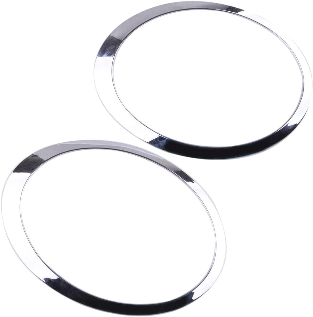 ya 10 9.16 zhengce Chrome Headlight Trim Ring Cover for BMW for Mini Cooper R55 R56 R57 2007-2