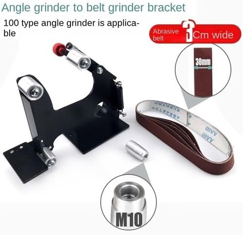 ya 28 10.13 baidi Conversion of Angle Grinder To Belt Sander Belt Suitable for 115 125 Sanders-5