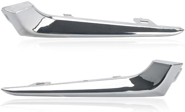 ya 2 8.15 Suitable for 2016-2018 for Chevrolet Malibu XL set chrome plated front bumper fog cover decoration