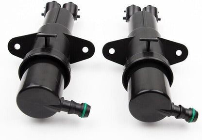 ya 4 8.24 baidi 2 * Headlamps, washing machine nozzle pump 61673416467 61673416468 for BMW X3 E83
