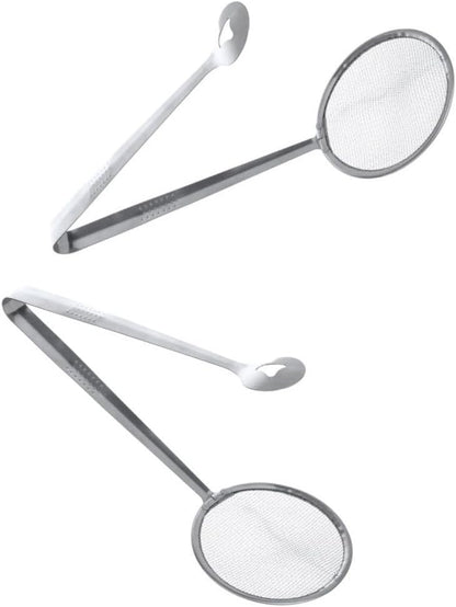 ya 14 9.20 baidi 2 Pcs Grease Filter Clip Tongs Mesh Food Strainers Colander with-1