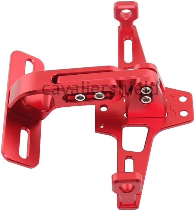 ya 13 9.15 baidi Motorcycle Red Aluminum License Plate Holder Bracket Fender Eliminator for Honda