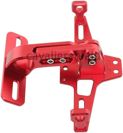 ya 13 9.15 baidi Motorcycle Red Aluminum License Plate Holder Bracket Fender Eliminator for Honda