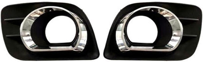 ya 4 8.24 baidi 1 pair front bumper fog lamp cover decoration fits for Pontiac Vibe 2009 2010 2011