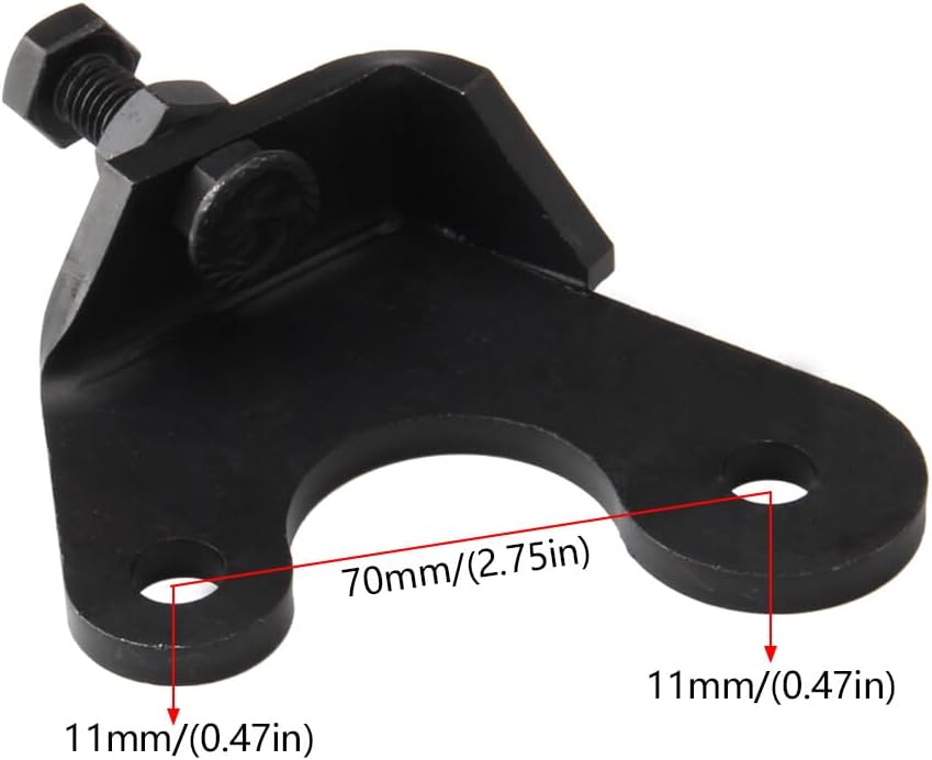 ya 2 8.15 1* Manifold Bolt Repair Bracket Kit for GM and SUVS for KAP169 Black