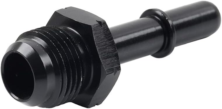 ya 11 9.14 baidi8AN Male to 3/8 Male SAE Quick-Disconnect Push-On EFI Fuel Rail Fitting