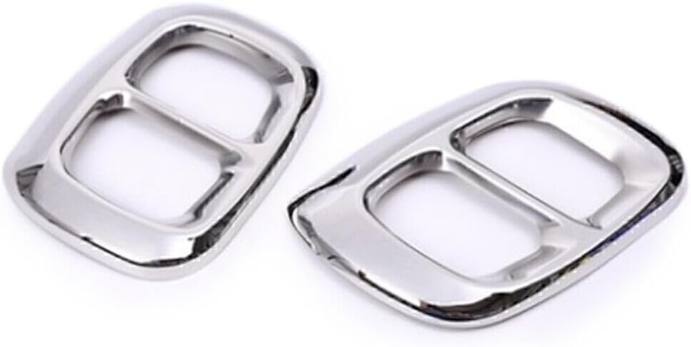 ya 4 8.14 2x Rear Exhaust Muffler Tail Pipe Cover Trim Fit for Benz GLA X156 2015-2018