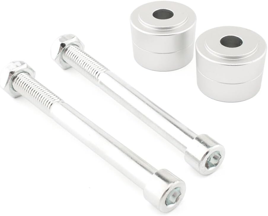 ya 4 8.8.2 Motorcycle Handle Bar Risers Kit Fit for Ducati Hypermotard 821 2013-2015 Silver