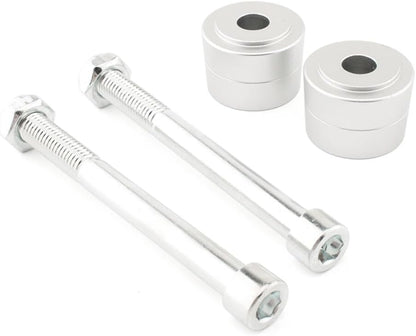 ya 4 8.8.2 Motorcycle Handle Bar Risers Kit Fit for Ducati Hypermotard 821 2013-2015 Silver