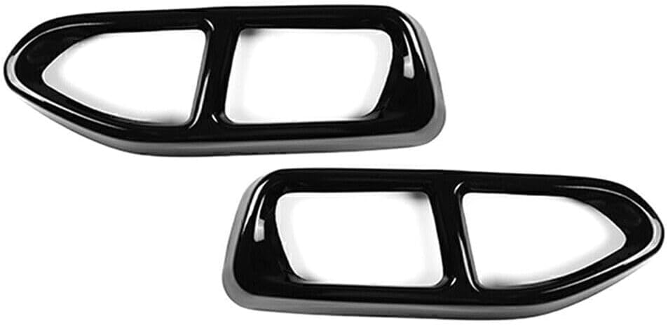 ya 4 8.14 for BMW 7 Series G11 G12 16-18 M Style Tail Muffler Exhaust Pipe Cover Trim