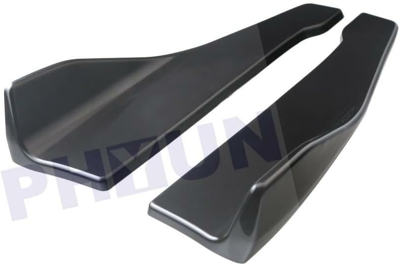 ya 2 8.15 2 Pcs Modified Rear Lip Side Skirt Bumper Spoiler Splitters Universal For Sedan