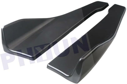 ya 2 8.15 2 Pcs Modified Rear Lip Side Skirt Bumper Spoiler Splitters Universal For Sedan