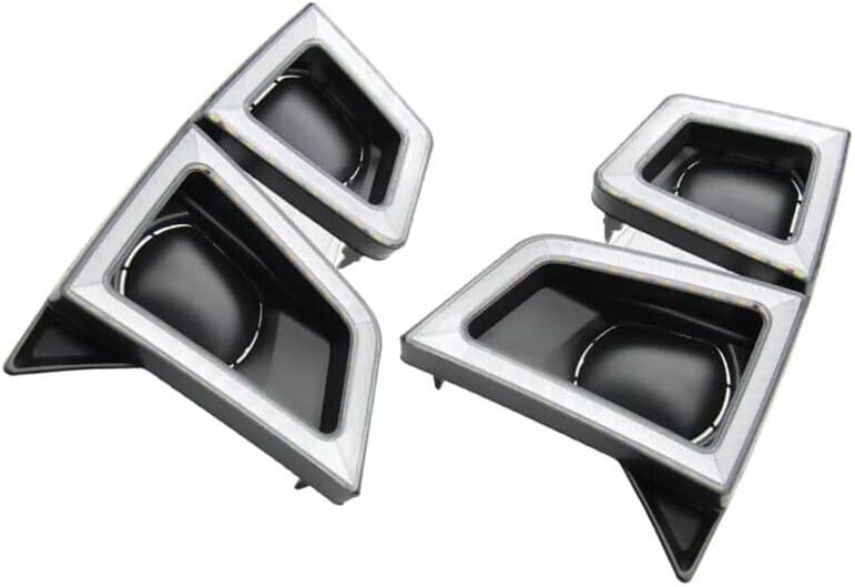 ya 2 8.15 2-piece LED set suitable for Isuzu D-MAX 2019-2024 DRL daytime running lights and fog lights