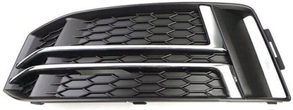 ya 15 10.19 zhengce for Audi A4 B9 S-LINE 2016-2018 Left Side Front Fog Light Cover Bumper Gril