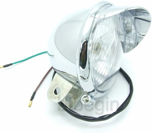 ya 14 9.20 zhengce 12V Motorcycle Headlight Front Fog Light for Yamaha for Suzuki Chopper Bobb