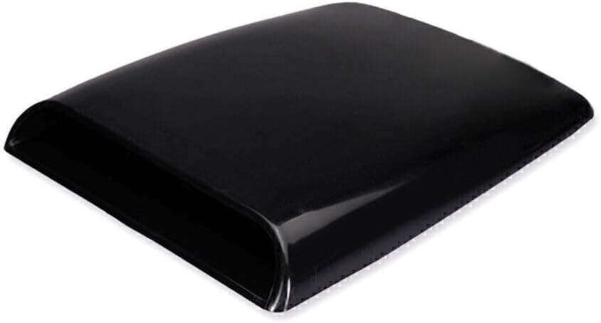 ya 4 8.14 Universal Black Car SUV Decorative Air Flow Intake Scoop Bonnet Vent Cover Hood
