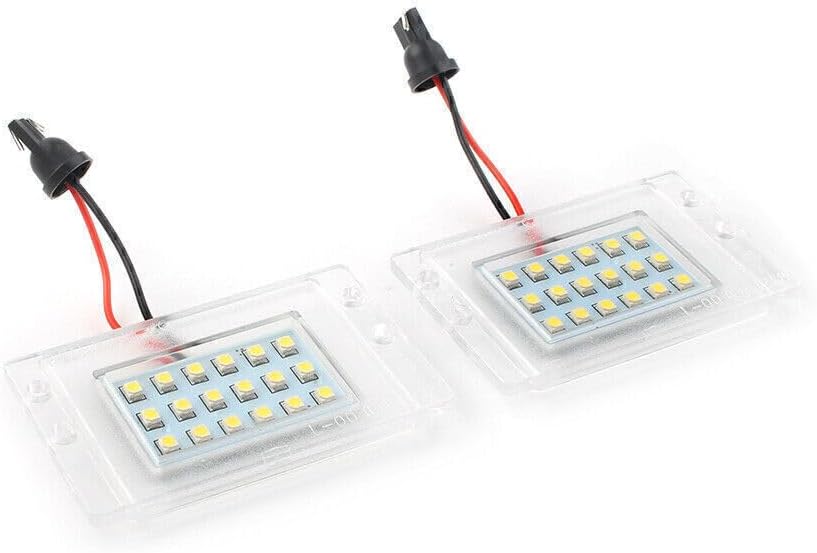 ya 4 8.8 2Pcs 18LED License Plate light Error Free For Volvo 855 93-97 V70 V70 XC 1997-00