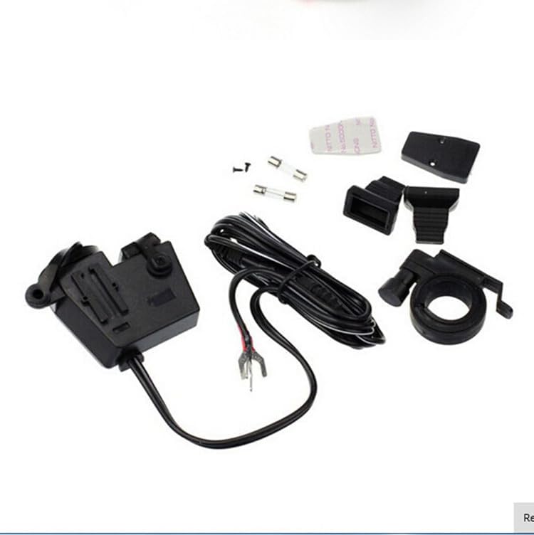 ya 6 8.14 Waterproof power socket USB motorcycle cigarette lighter adapter socket for Charger