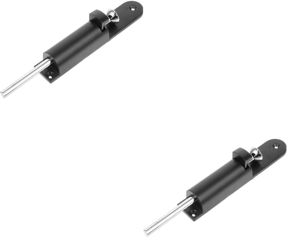 ya 26 10.21 baidi 2 Count Spring Latch Heavy Duty Gate Bolt for Fence Drop Rod Wood Hardware