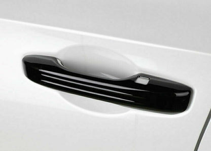 ya 5 8.10 Glossy Black Outside for Smart Door Handle Cover Trim for Honda for Civic 11Th 2022-2023