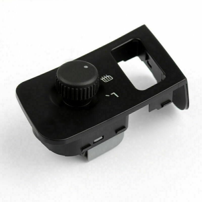 ya 9 10.24 Car Side Rear View Mirror Switch Adjust Knob with Heat Fit for VW Touran Ca
