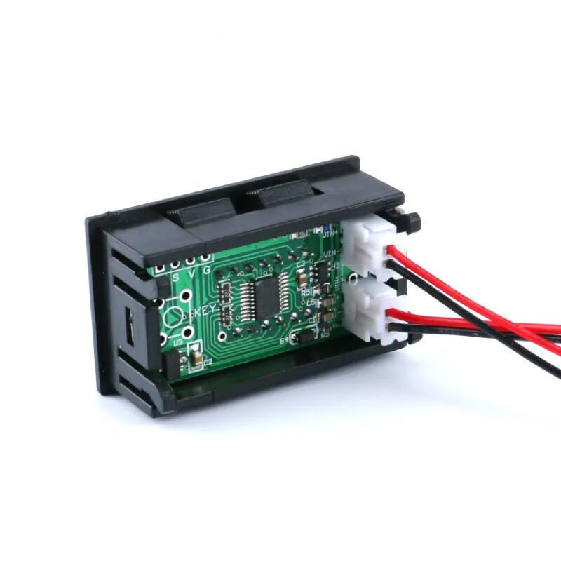ya 16 10.20 baidi Precision Digital Voltage Panel 0-33V DC 4-Wire Voltage Tester Indicator