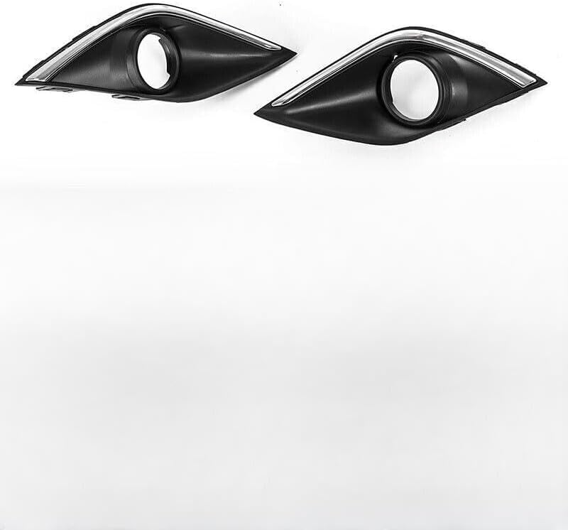 ya 4 8.14 2pcs/pairs Front fog lamp cover border trim for Mitsubishi Outlander 2016-2019