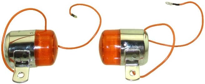 ya 13 9.15 baidi Chrome Steel Turn Signals Indicators Blinkers For Z50 Z50A ST50H Monkey Z50J-4L