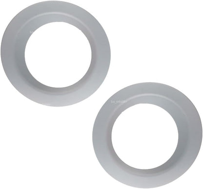 ya 9 10.24 Pair Primed Fog Lamp Light Bezel For 2002-2009 for Land Rover for Range Rover Left Right