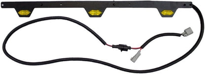 ya 7 8.24 baidi Grille Light Kit for Ford Ranger 2019-23 Amber LED Light Bar Raptor Style 3 LED