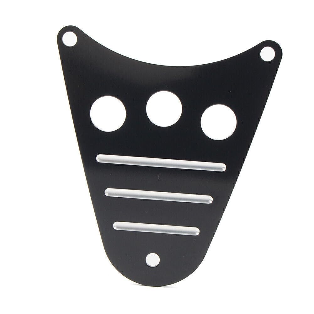 ya 9 10.24 Black Dash Plaque Cover for Kawasaki Vulcan 1500 VN1500 1996-2007 Aluminum