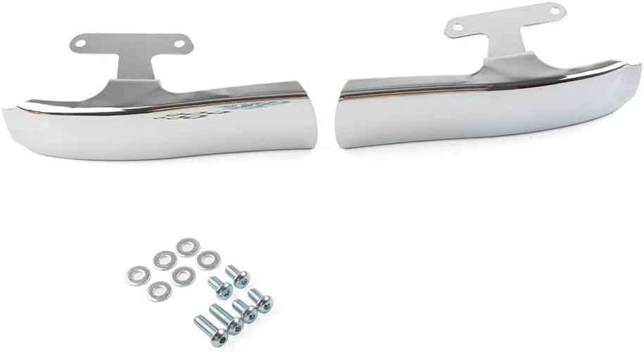 ya 11 9.14 baidifor Harley-Davidson Touring 2009-2013 Chrome Pair Fender-Saddlebag Filler Panels