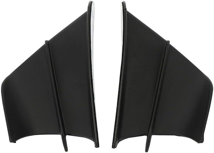 ya 23 10.7 baidi 2 ¡Á Universal Motorcycle Side Winglets Wind Fin Spoiler Trim Cover Air Deflector