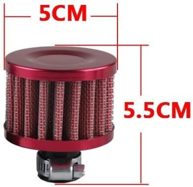 ya 13 9.15 baidi 2XAir Filters 12mm Car Cone Cold Air Intake Filter Turbo Vent Crankcase Breather