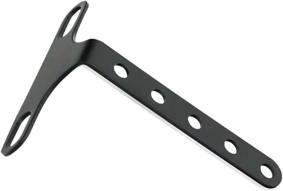 ya 2 8.15 Headlight Bracket Adjustable Holder Fit for HARLEY Sportster Dyna Motorcycle Black