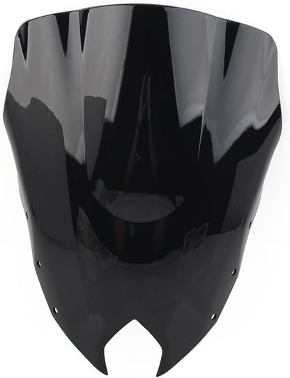 ya 2 8.15 Windshield Windscreen Wind Screen Wind Shield for Yamaha FZ-6R 2009-2015 Black