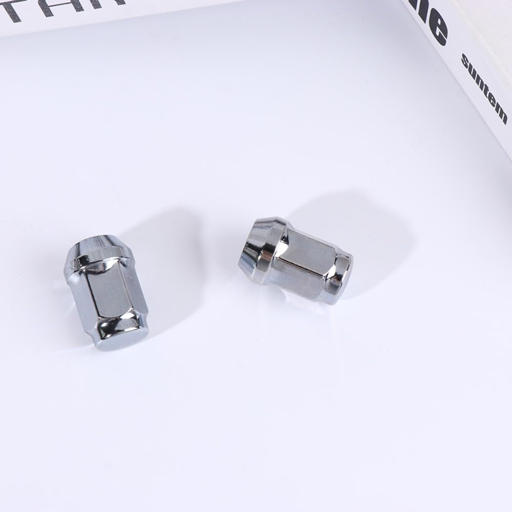 ya 13 9.15 baidi 20 Pcs Hub Nut Automotive Acorn Lug Nuts Modifying Tire Flanged Surface