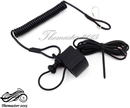 ya 15 10.19 zhengce ATV Tether Pull Kill Switch for Yamaha Blaster 200 Banshee Warrior 350 YFZ