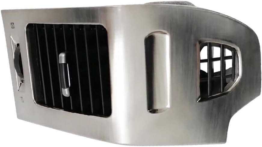 ya 7 8.24 baidi Dashboard Outer Right Side Air Vent Outlet Silver Plastic for Pajero 2006-2020