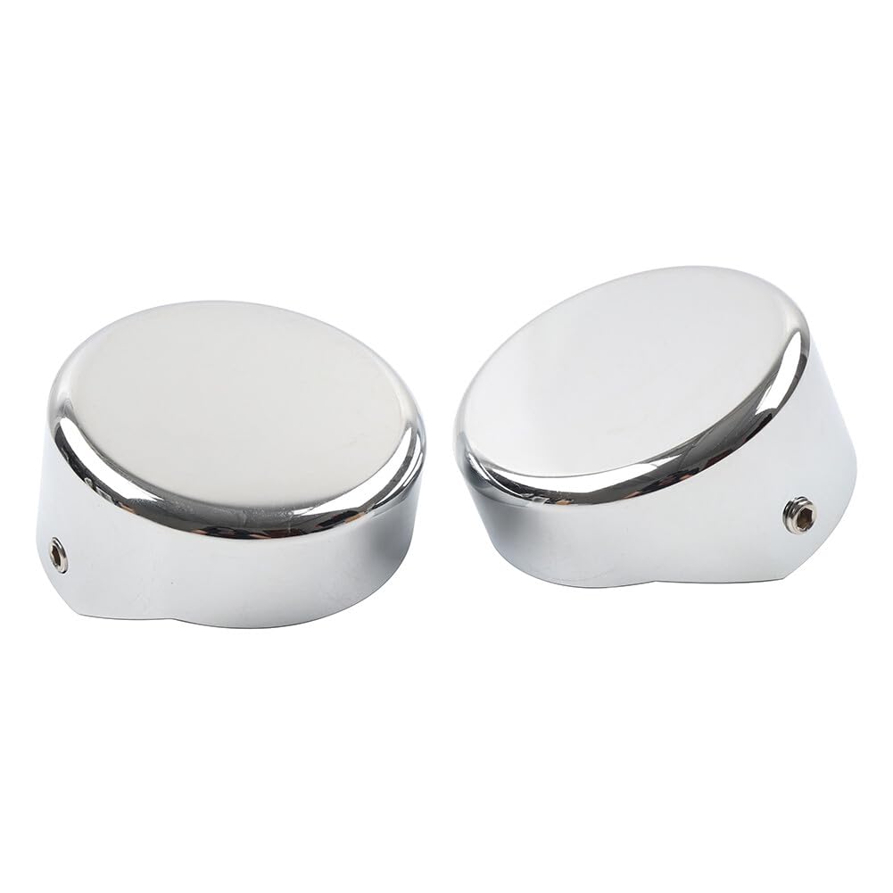 ya 6 8.14 Chrome Upper Fork Caps for Harley Softail Breakout FXBR FXBRS 2018-2023 19 21