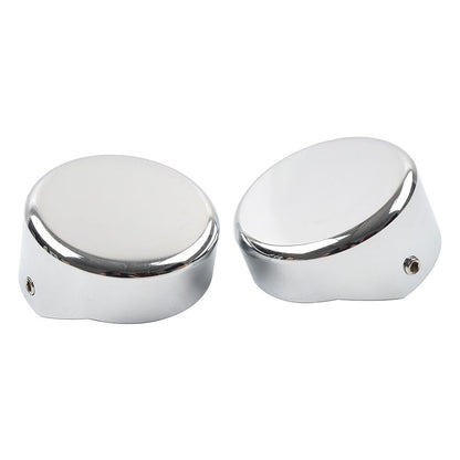 ya 6 8.14 Chrome Upper Fork Caps for Harley Softail Breakout FXBR FXBRS 2018-2023 19 21